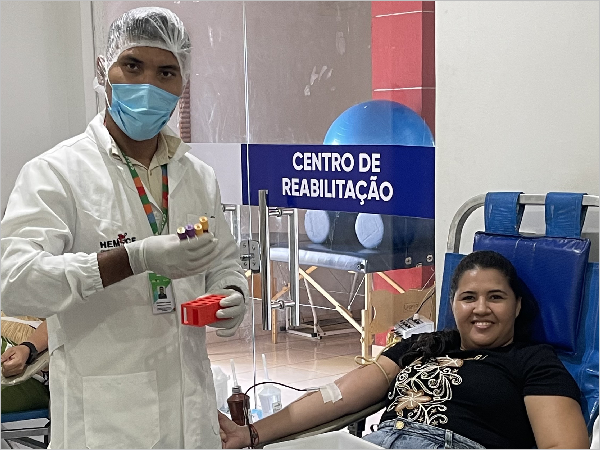 Prefeitura de Ipaporanga promove ação de doação de sangue em parceria com o Hemoce
